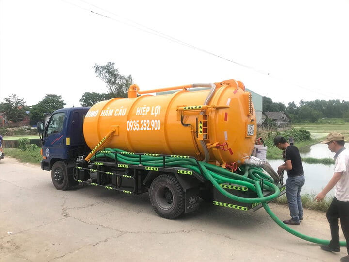 Rút hầm cầu Đà Nẵng - Hiệp Lợi
