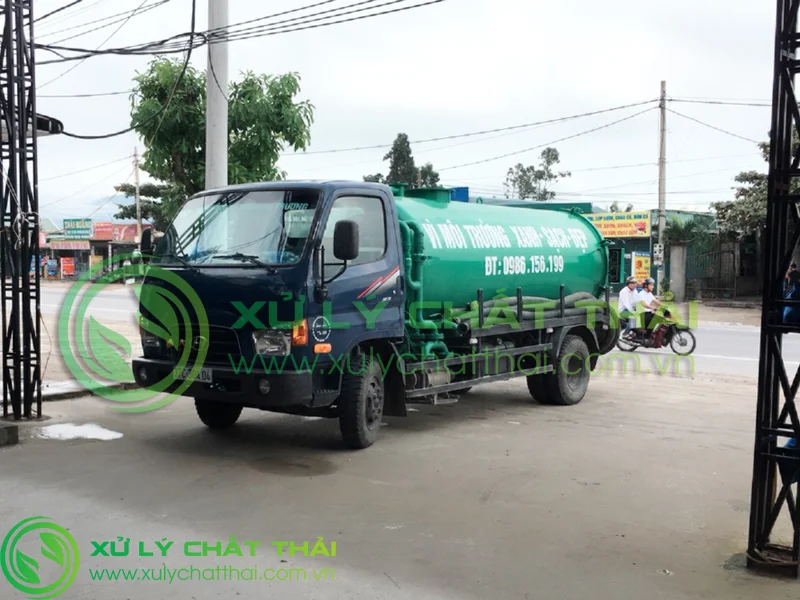 Hút hầm cầu Nại Hiên Đông