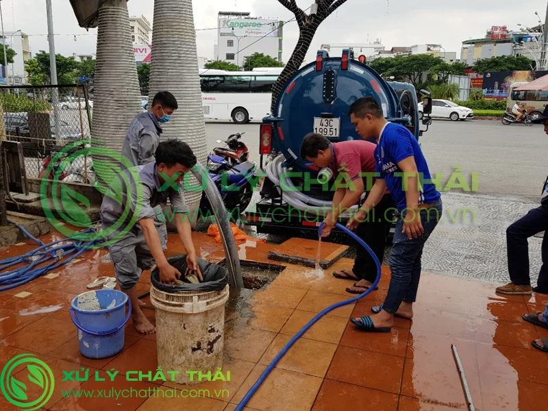 Hút hầm cầu Hòa An