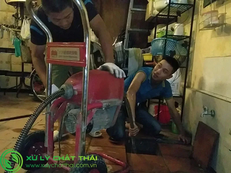 thông cống nghẹt Phường Hòa Khê