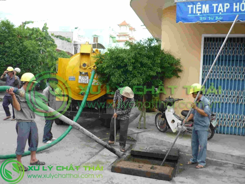 Thông cống nghẹt Hòa Thọ Đông