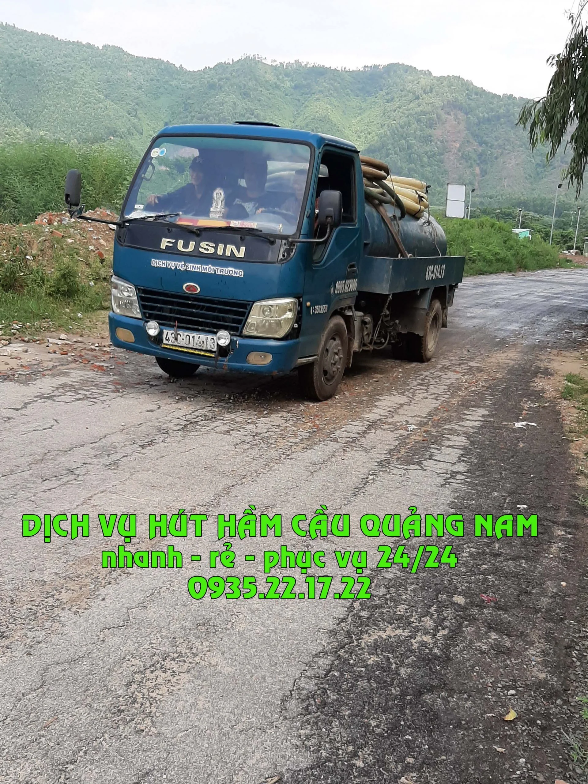 Hút hầm cầu Bắc Trà My