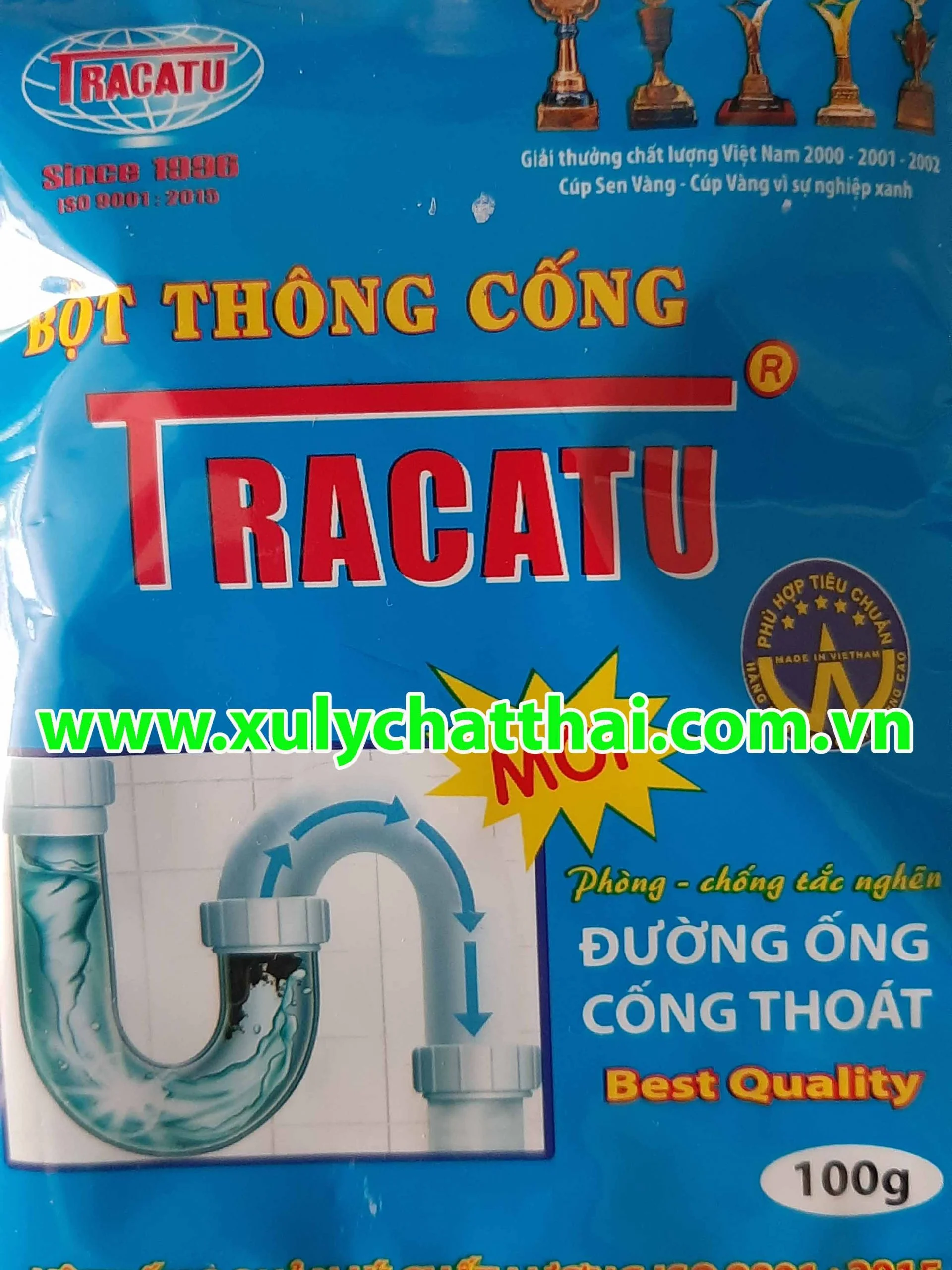 Bột thông cống tại Huế