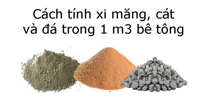 Tỷ lệ pha trộn bê tông