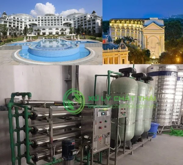 hệ thống lọc nước khách sạn