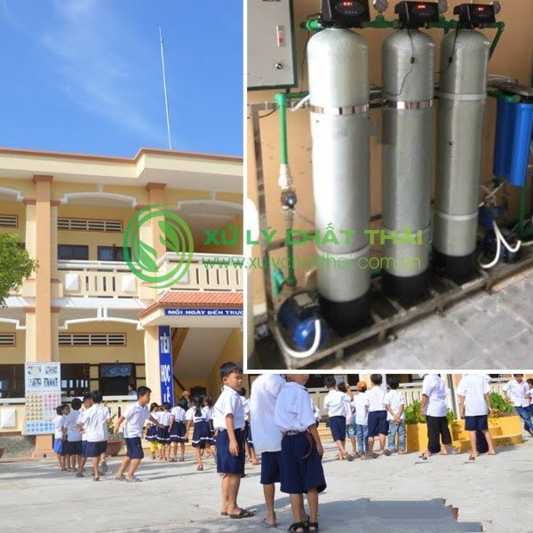 hệ thống lọc nước công nghiệp cho trường học