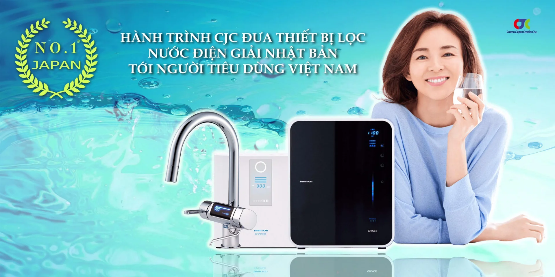 CJC Việt Nam - Nhà Phân Phối chính hãng máy lọc nước Trim ion
