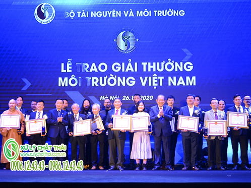 Công ty Xử Lý Chất Thải Hà Nội nhận được rất nhiều giải thưởng BVMT
