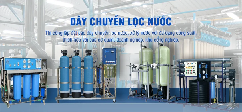 Lọc nước RO công nghiệp tại Nghệ An