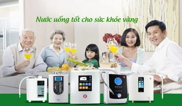 Các thương hiệu máy lọc nước ion kiềm
