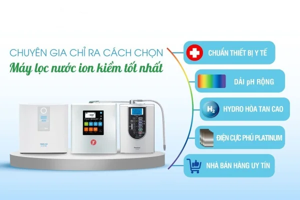 Máy lọc nước ion kiềm tại Quảng Ngãi