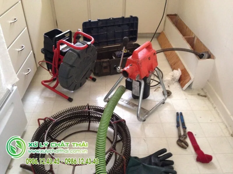Thông cống nghẹt Krông Ana