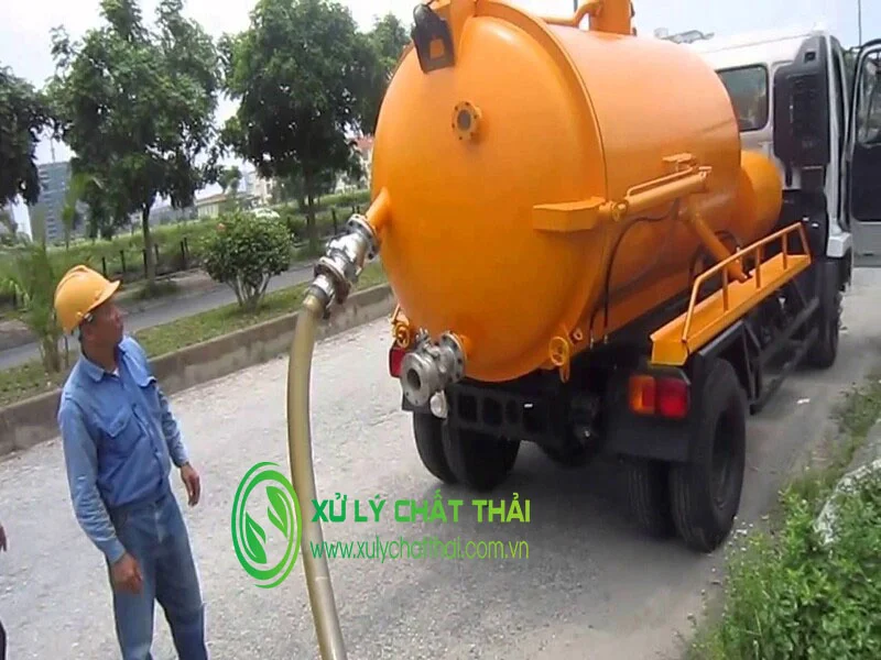 Quy Trình thi công hút hầm cầu Đạ Tẻh
