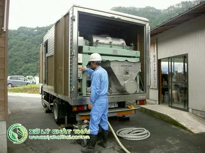 Hút bể phốt Nam Trực