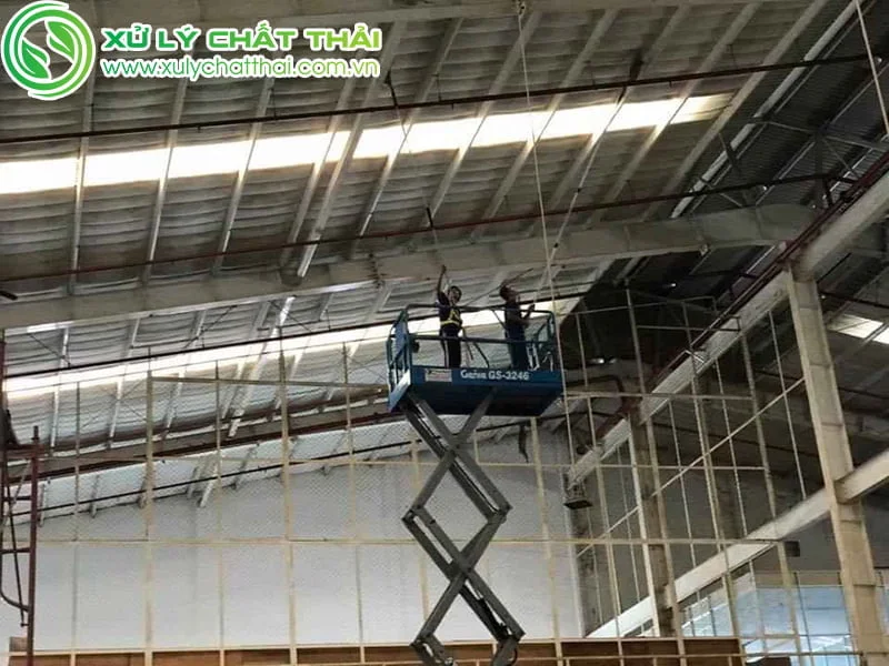 Quét Màng Nhện Nhà Xưởng Tại Đà Nẵng