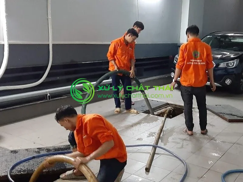 Thông tắc cống Gia Viễn