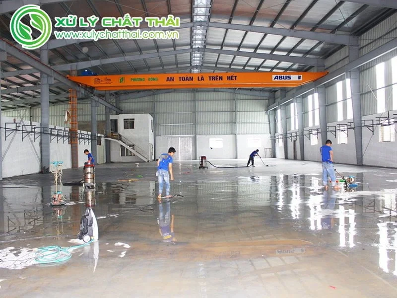 Vệ Sinh Nhà Xưởng Tại Đà Nẵng