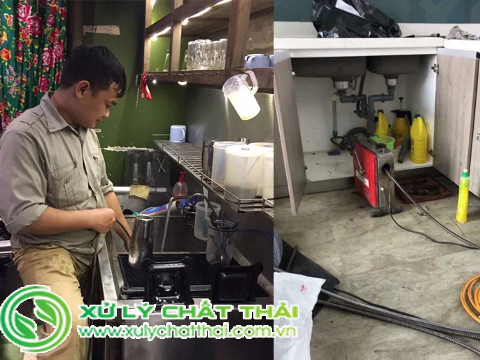 Thông Tắc chậu rửa bát Gia Lâm