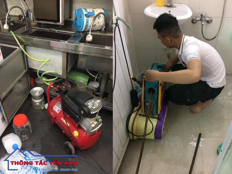 Thông tắc bồn rửa Chén Bà Rịa